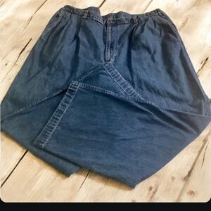 HAGGER Generations jeans blue stretchy part waist 40”x29” cotton 4 pocke…